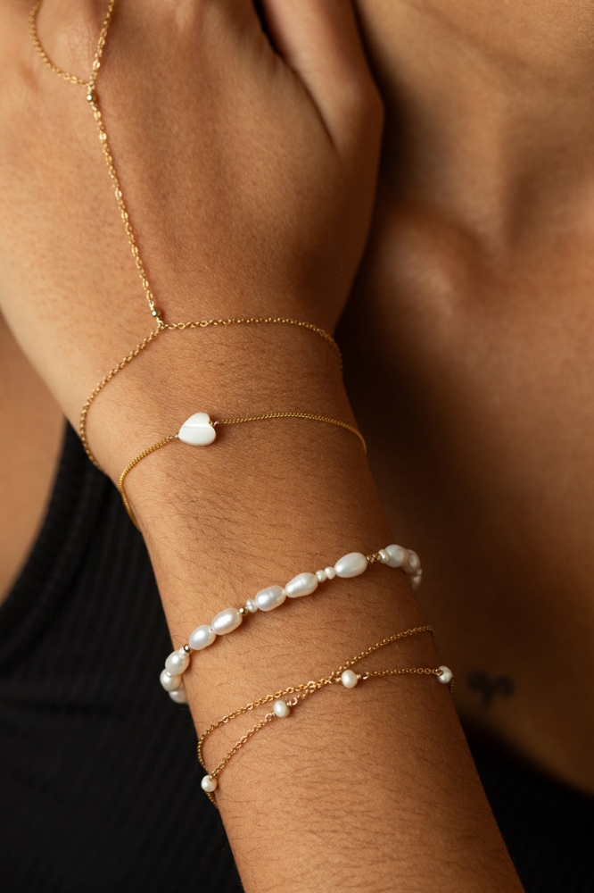 Bracelet Grain de riz - Perles de culture