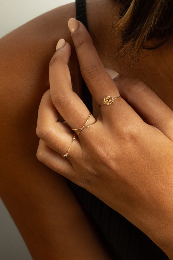 Bague Rosa - Or 750‰