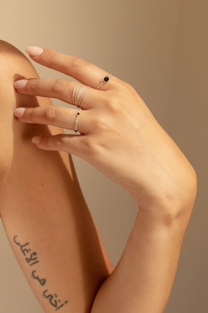 Bague multi-rangs Éclat - Argent