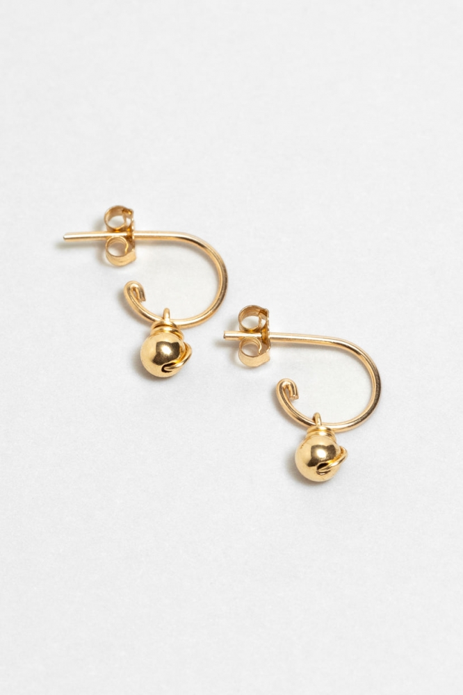 Mini créoles Stella - Or 