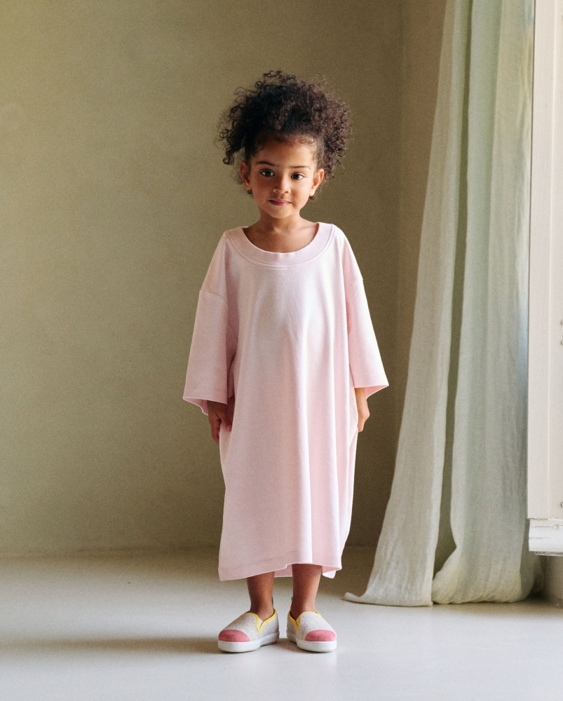 Chausson enfant Bruson, laine play beige