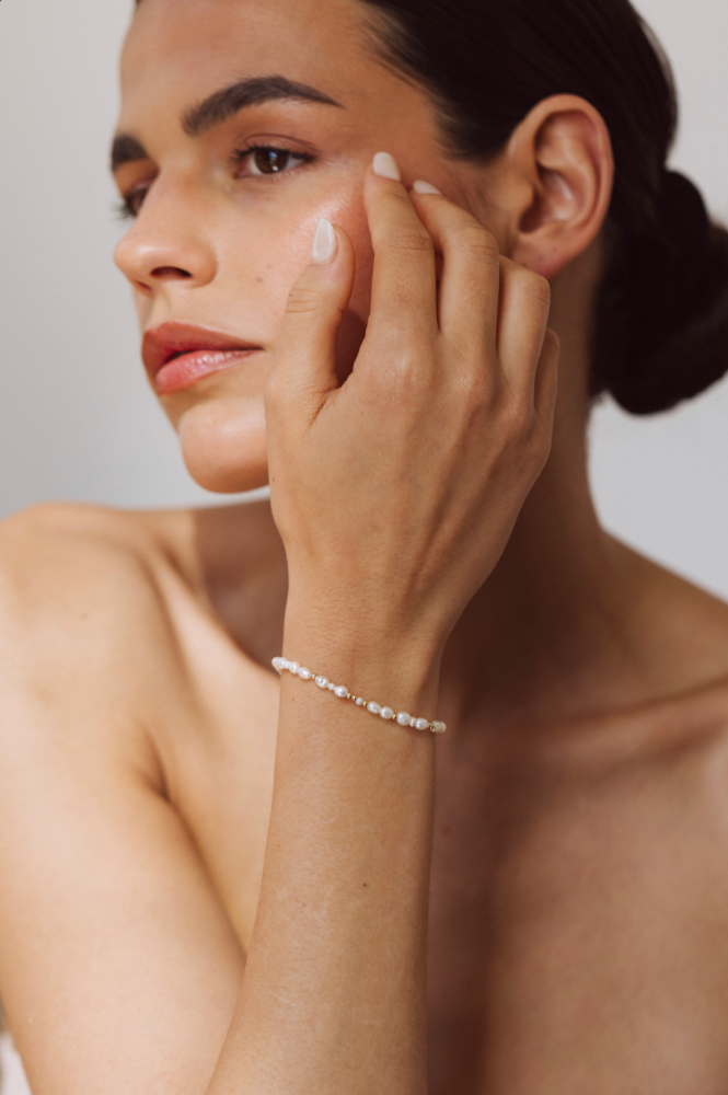 Bracelet Grain de riz - Perles de culture