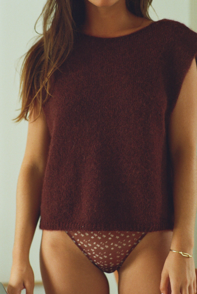 Pull Audrey - Bordeaux