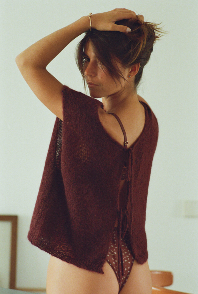 Pull Audrey - Bordeaux