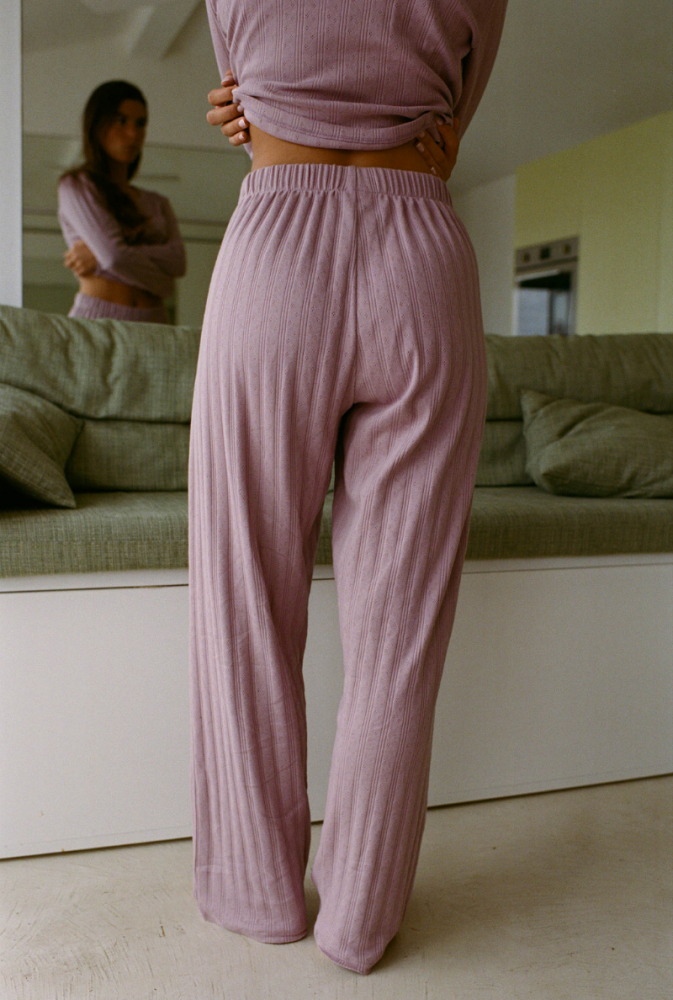 Pantalon Maud - Mauve