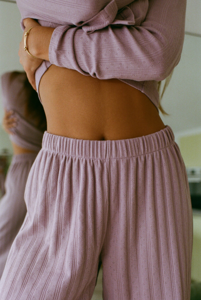 Pantalon Maud - Mauve