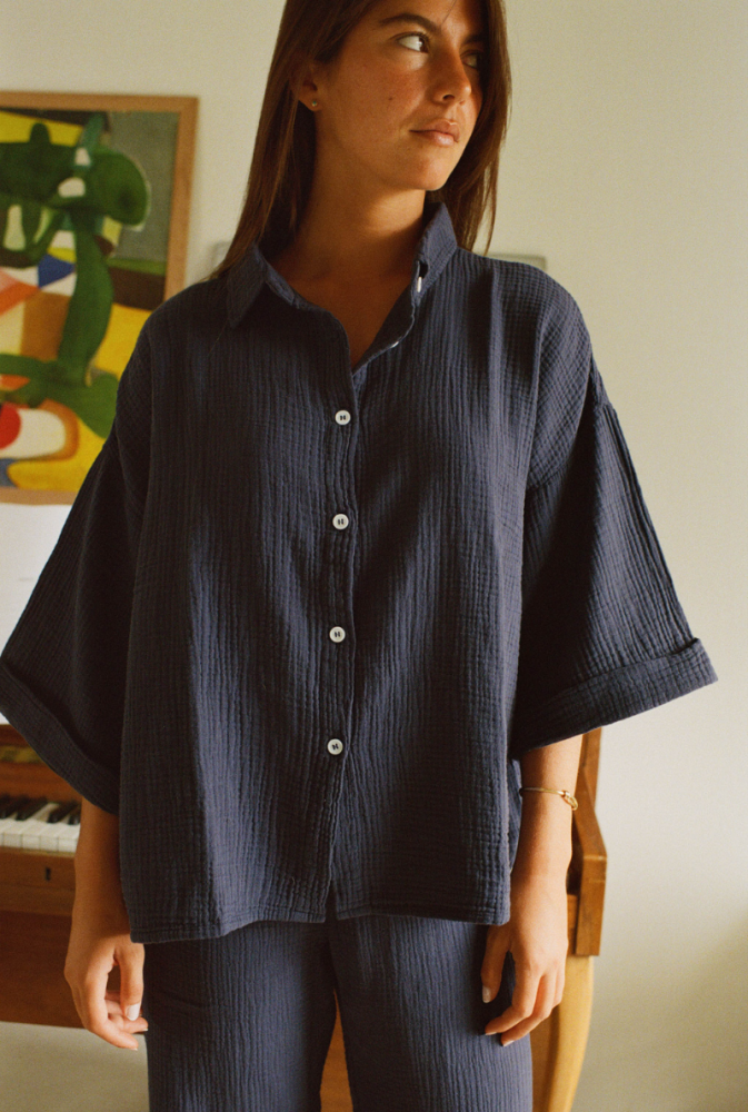 Chemise Mimosa - Bleu