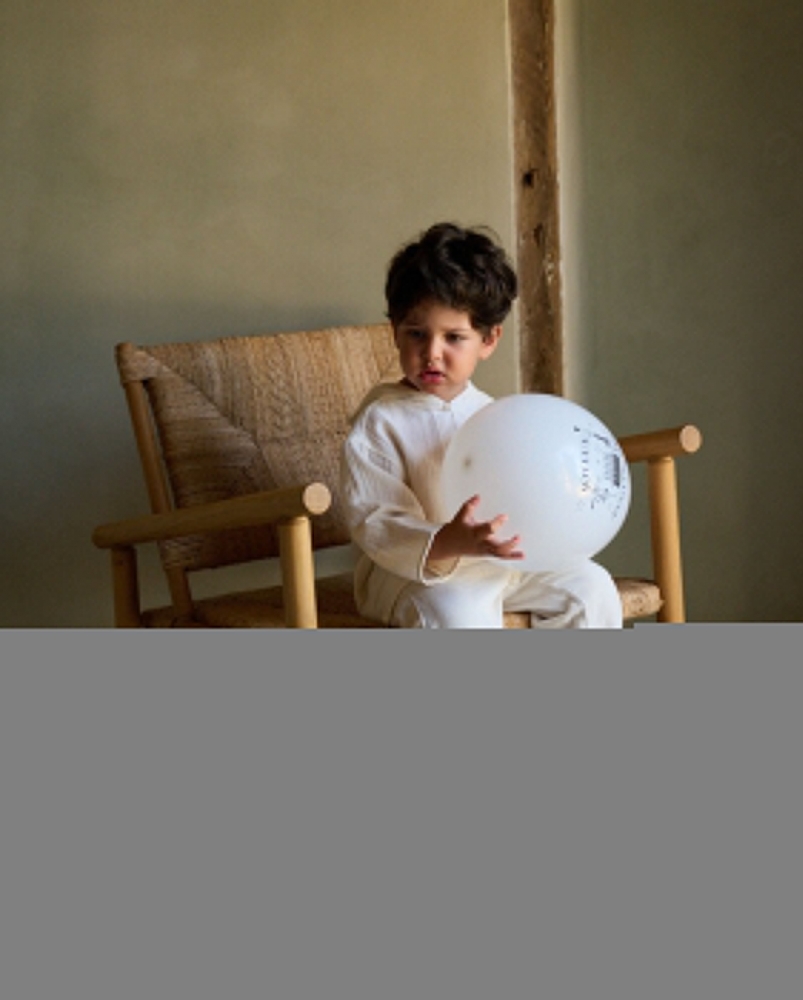 Chausson enfant Bruson, velours marine