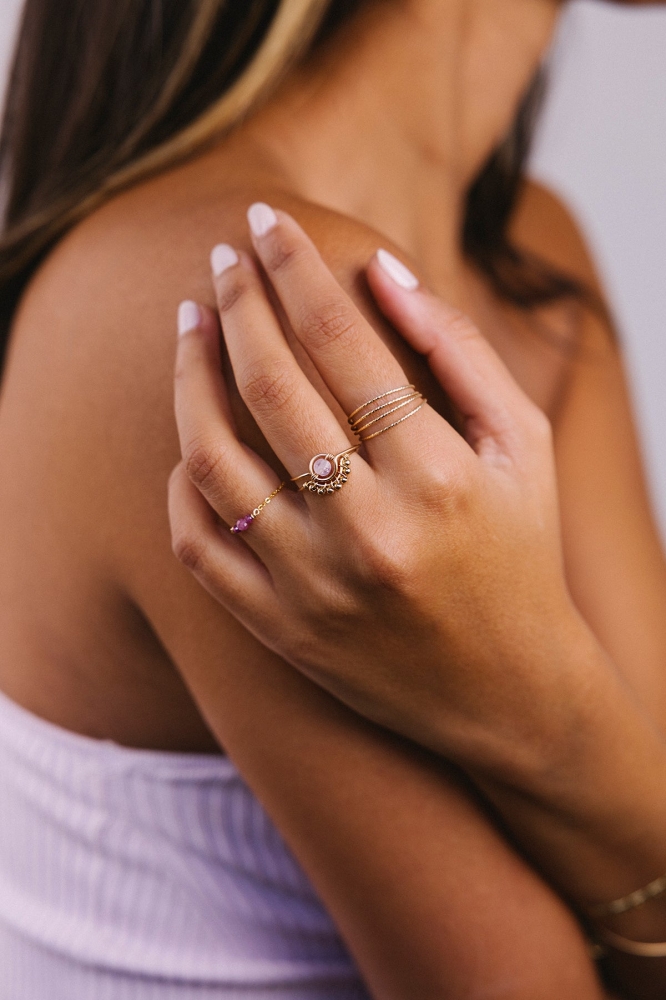 Bague multi-rangs Éclat