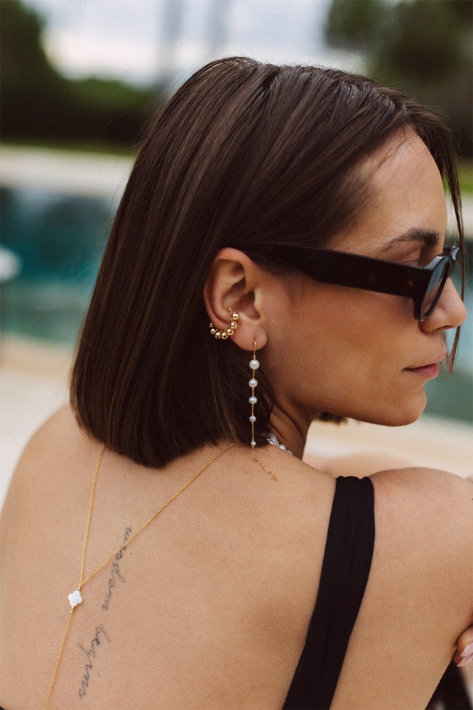 Puces Maia - Perle de culture 