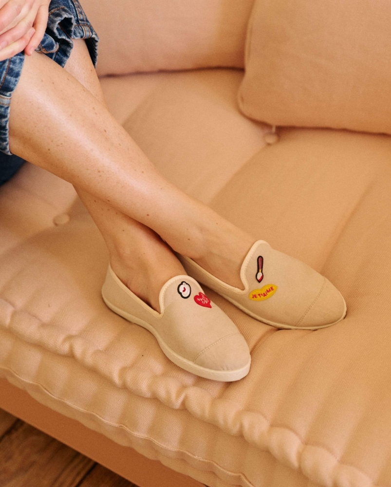 Chausson femme Bruson, collab' x Macon & Lesquoy