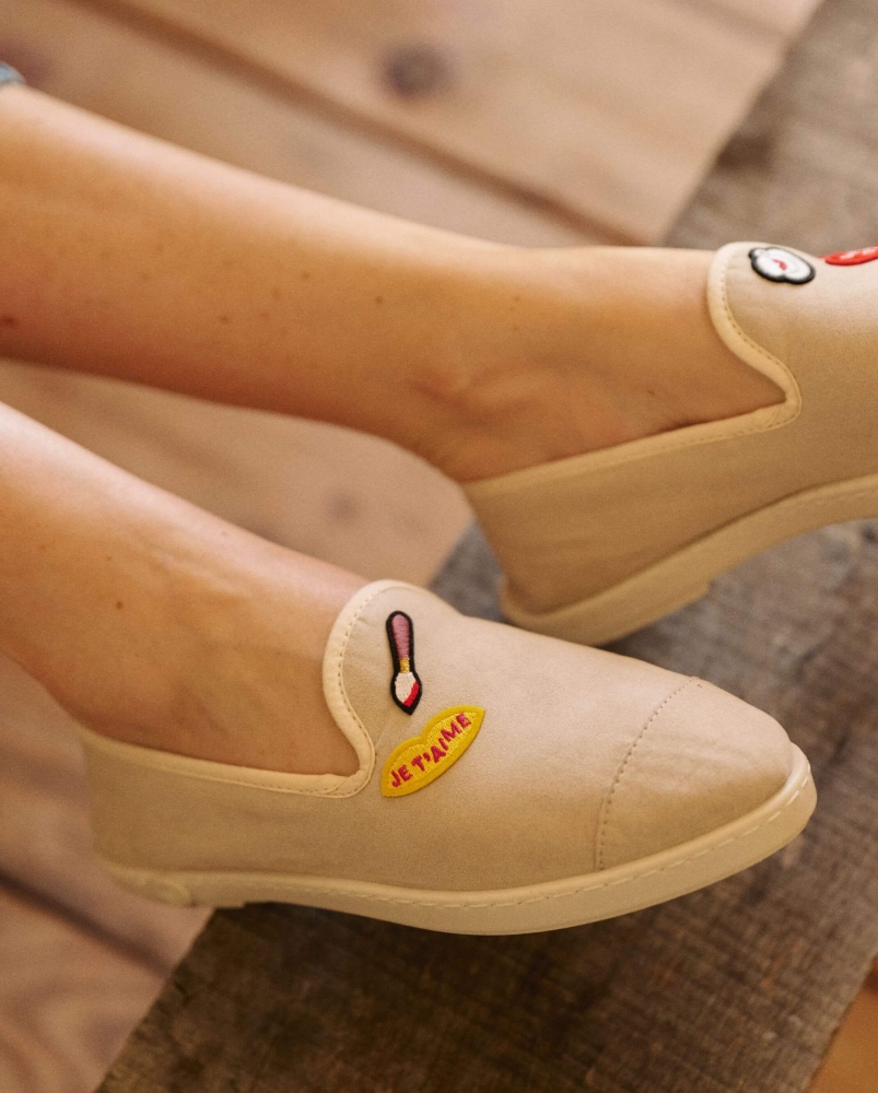 Chausson femme Bruson, collab' x Macon & Lesquoy