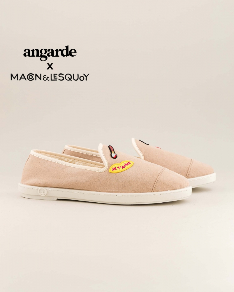 Chausson femme Bruson, collab' x Macon & Lesquoy