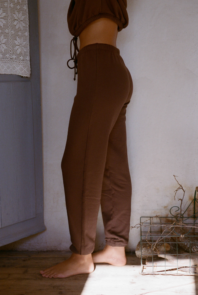 Pantalon Junko - Marron