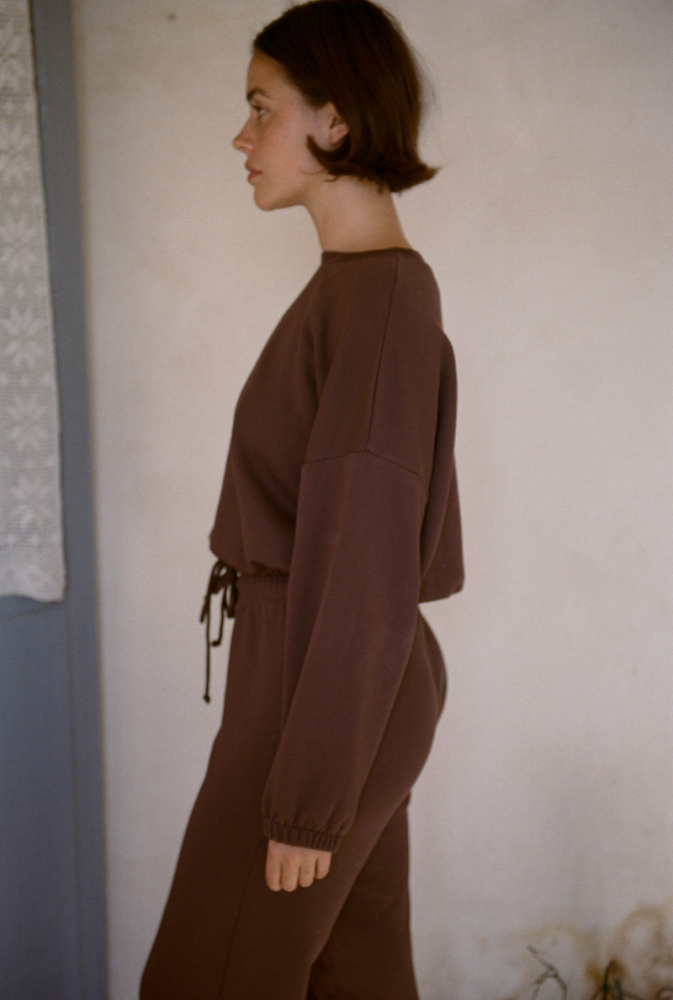 Sweat Junko - Marron