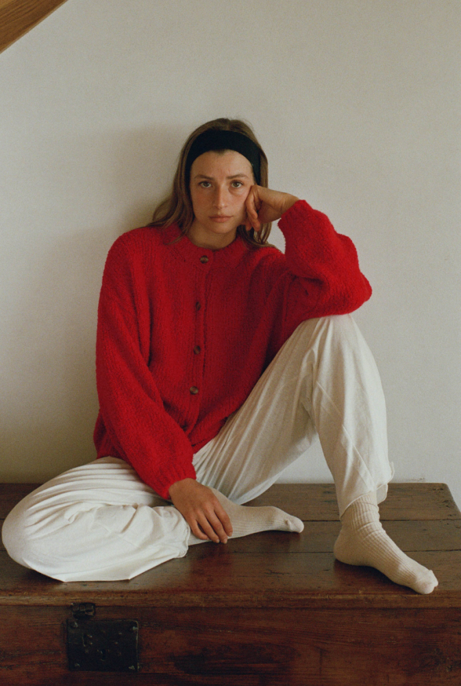 Gilet Suzane - Rouge