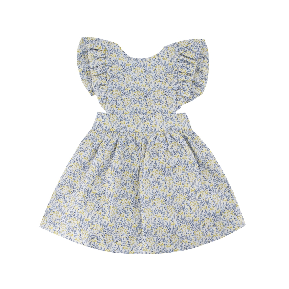 Robe Autruche mimosa