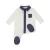Pyjama Éléphant bleu mer