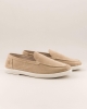Mocassin homme Byron, cuir suède beige