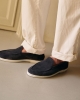 Mocassin homme Byron, cuir suède marine