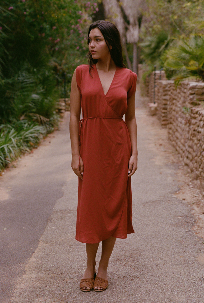 Robe Inès - Terracotta