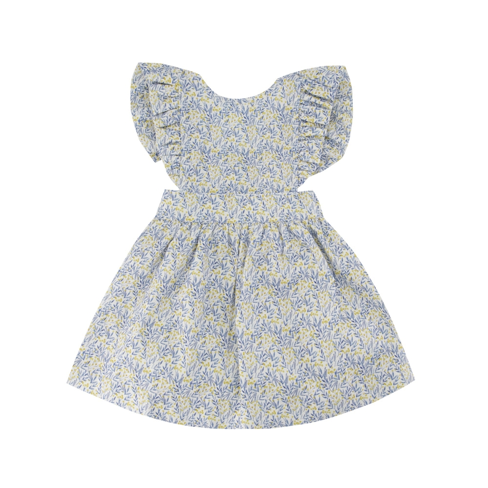 Robe Autruche mimosa