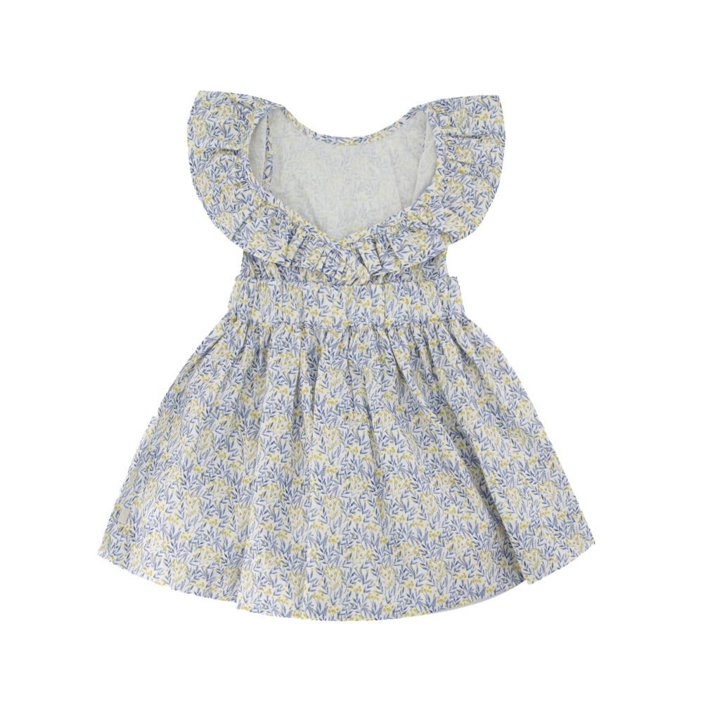 Robe Autruche mimosa