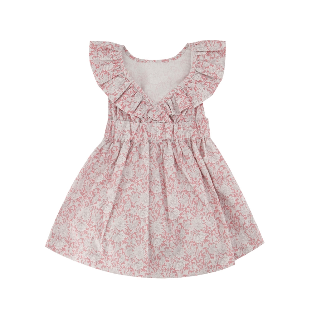 Robe Autruche camelia