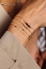 Bracelet - Collier Satellite Grenat