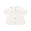 Blouse Chenille Popeline blanche