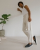 Chausson homme Bruson, laine gris noir