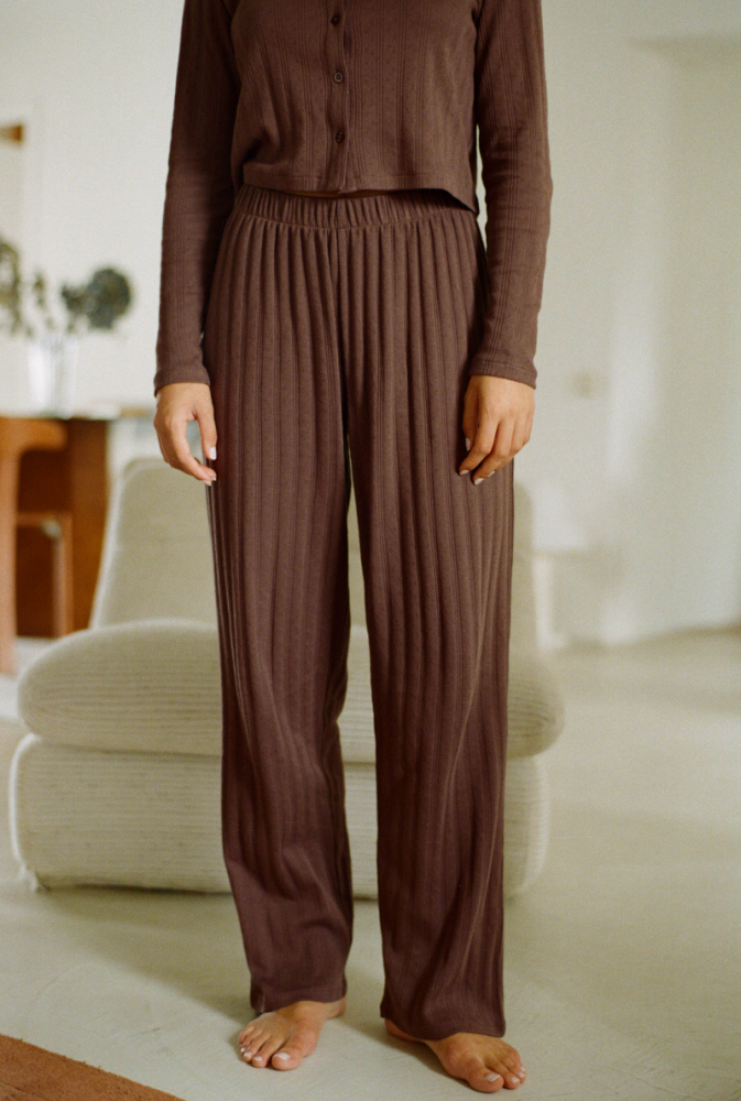 Pantalon Maud - Marron
