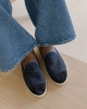 Mule homme Aime, laine marine océan