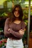 Top Maud - Marron