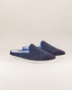 Mule homme Aime, laine marine océan