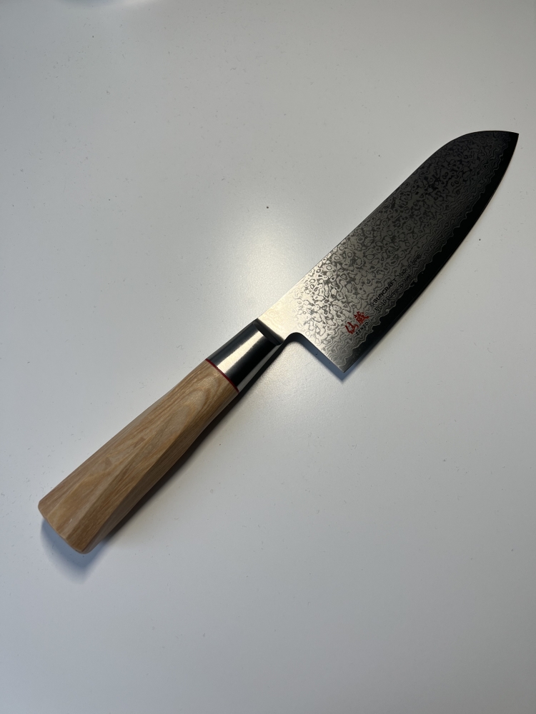 Senzo Twisted Octagon Santoku 165mm