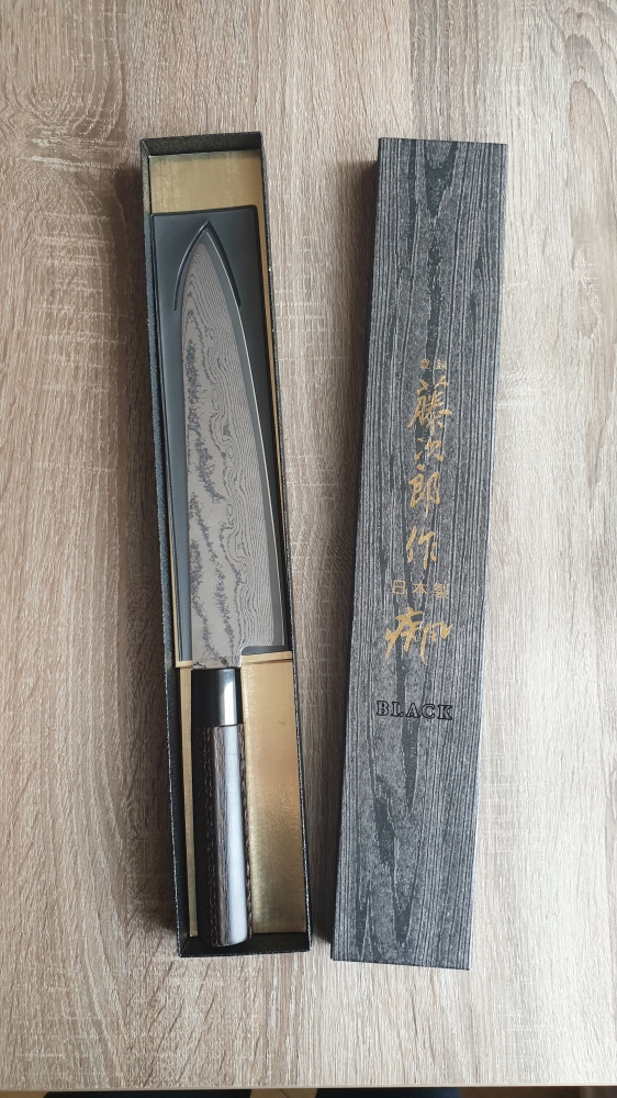 Tojiro Gyuto Black Damascus 240 mm