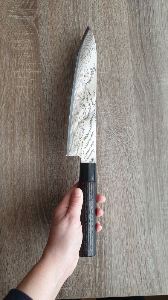 Tojiro Gyuto Black Damascus 240 mm