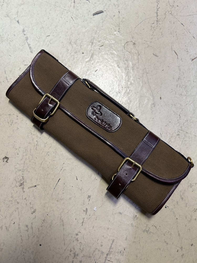 9 POCKET CANVAS ROLL KNIFE BAG