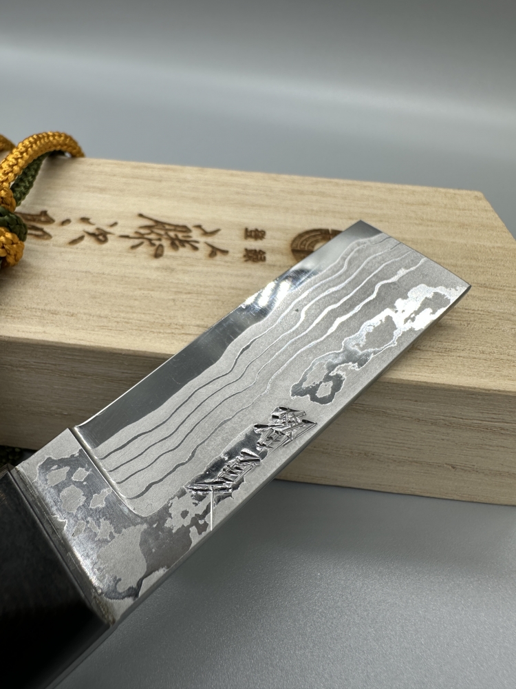 Tojiro Kakuda Shirogami 80mm Outdoor Knife