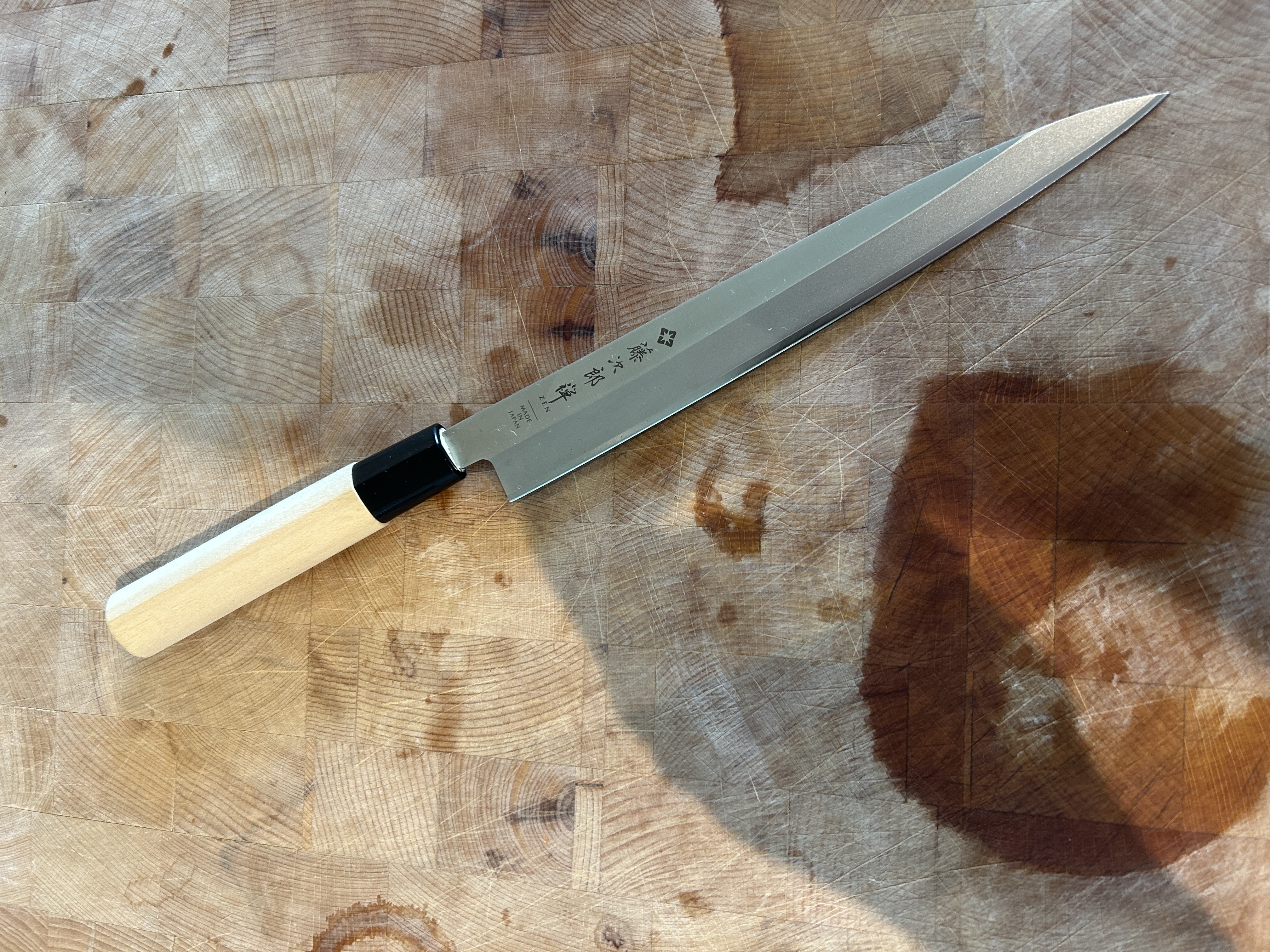 yanagi.m様 ダンジェロ 24 TOJIRO YANAGI-SASHIMI ZEN 210MM (8.3