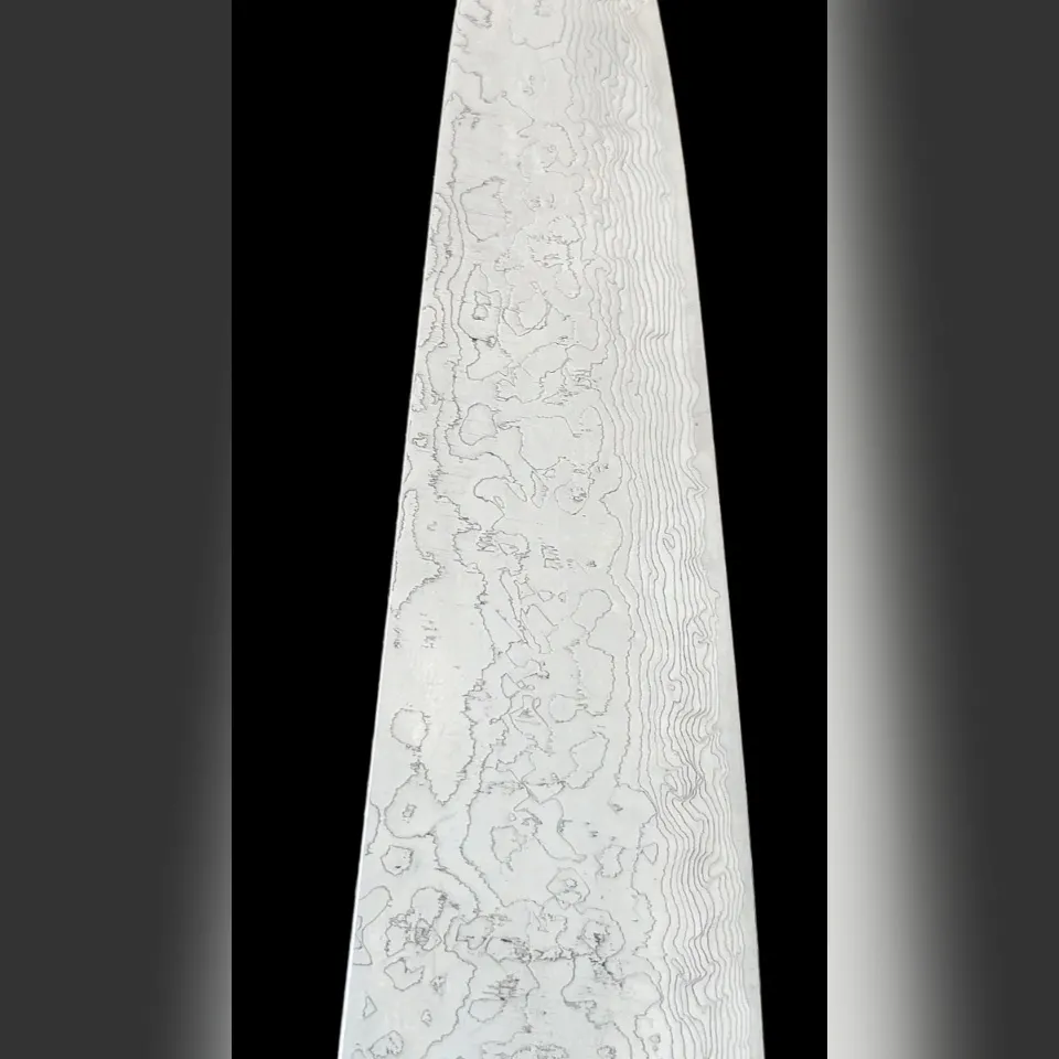 Takeshi Saji 240mm mirror damascus gyuto