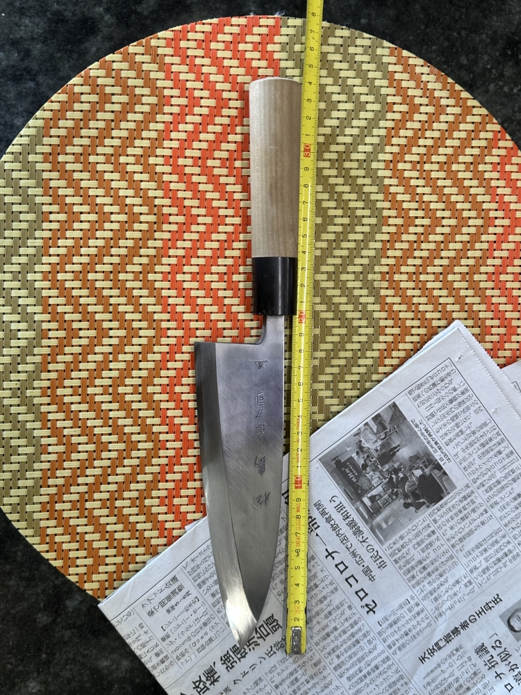 Deba knife Sakai Tohji 180mm