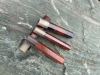 Vietnamese Rosewood & White Horn Knife Handle (WA)