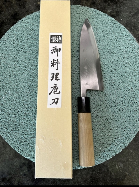 Deba knife Sakai Tohji 180mm