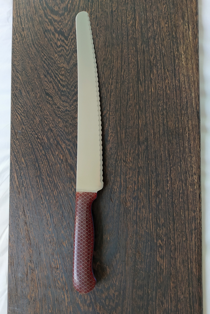 Reverse Scallop Bread Knife, Slicer 260mm