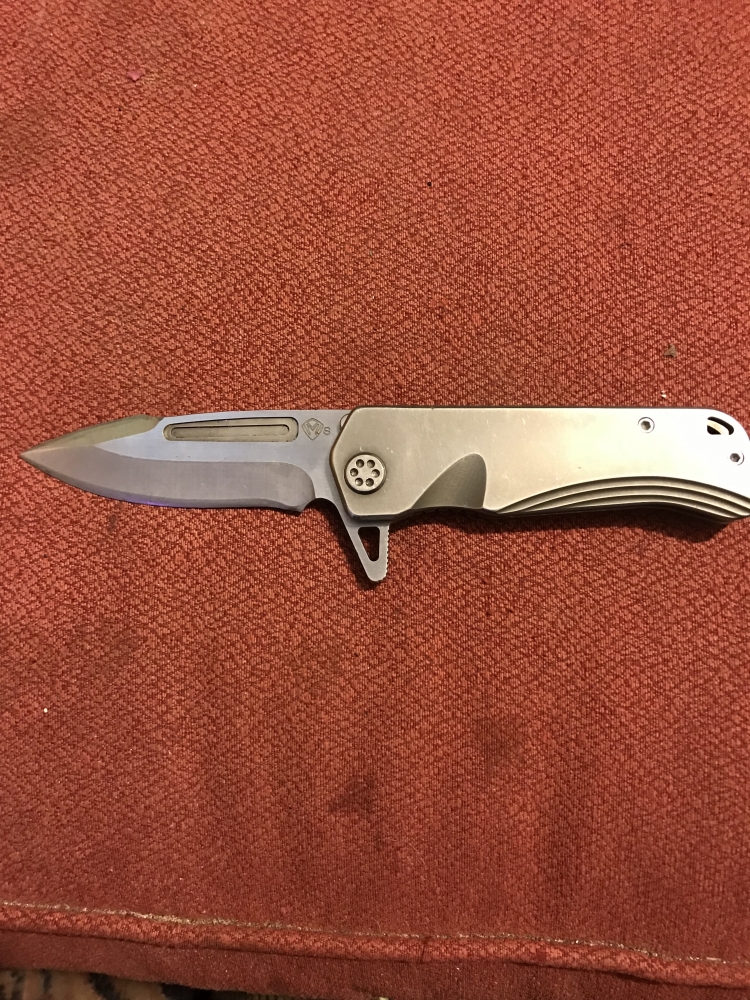 MKT Medford Proxima framelock 3.8” tumbled s35vN drop point plain blade