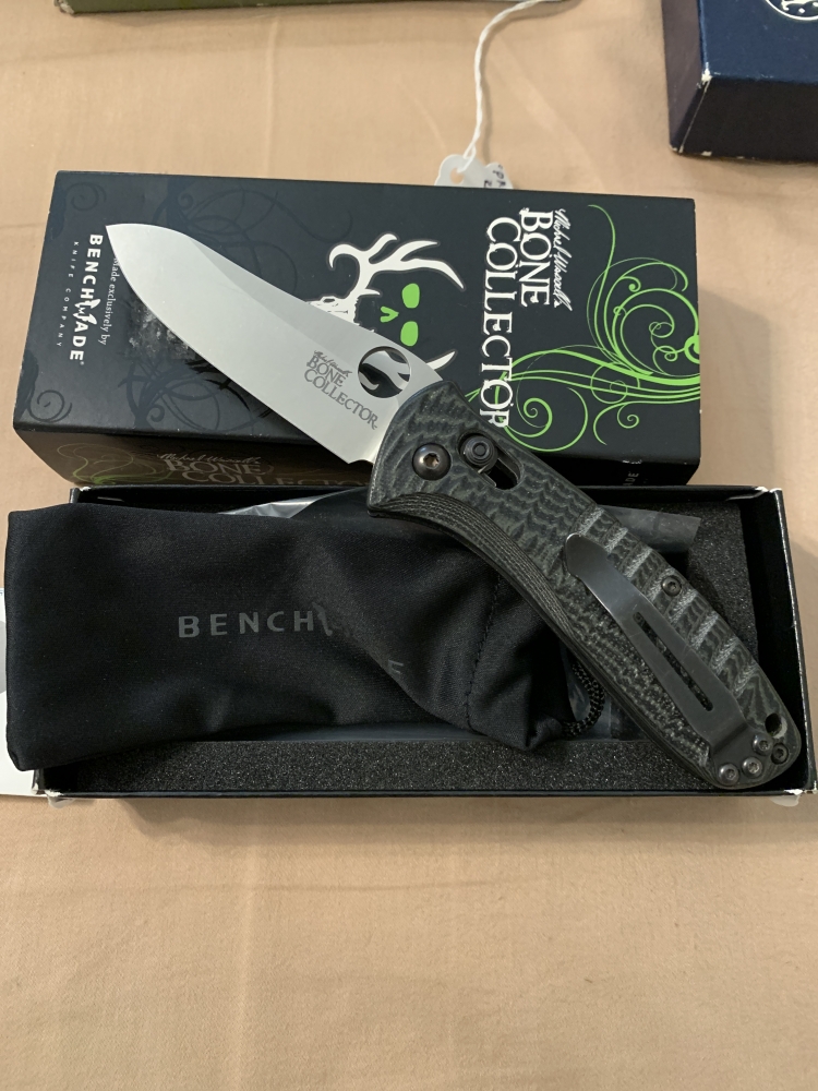 Benchmade Bone Collector 1st production run