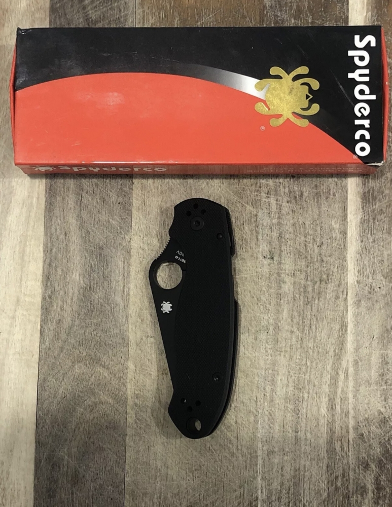 Outdoor Folding Knife G10 Handle Spyderco