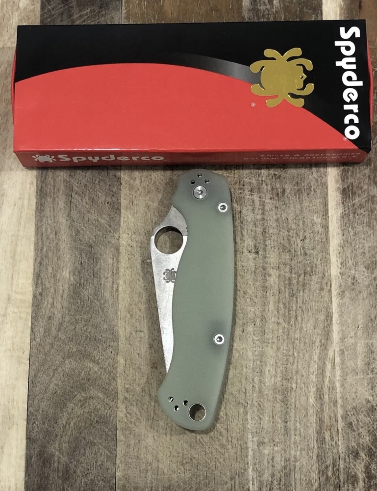 Outdoor Folding Knife G10 Handle Spyderco